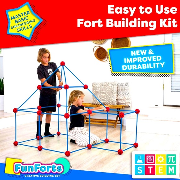 Other - STEM Fun Fort Building Kit / Pre-Owned